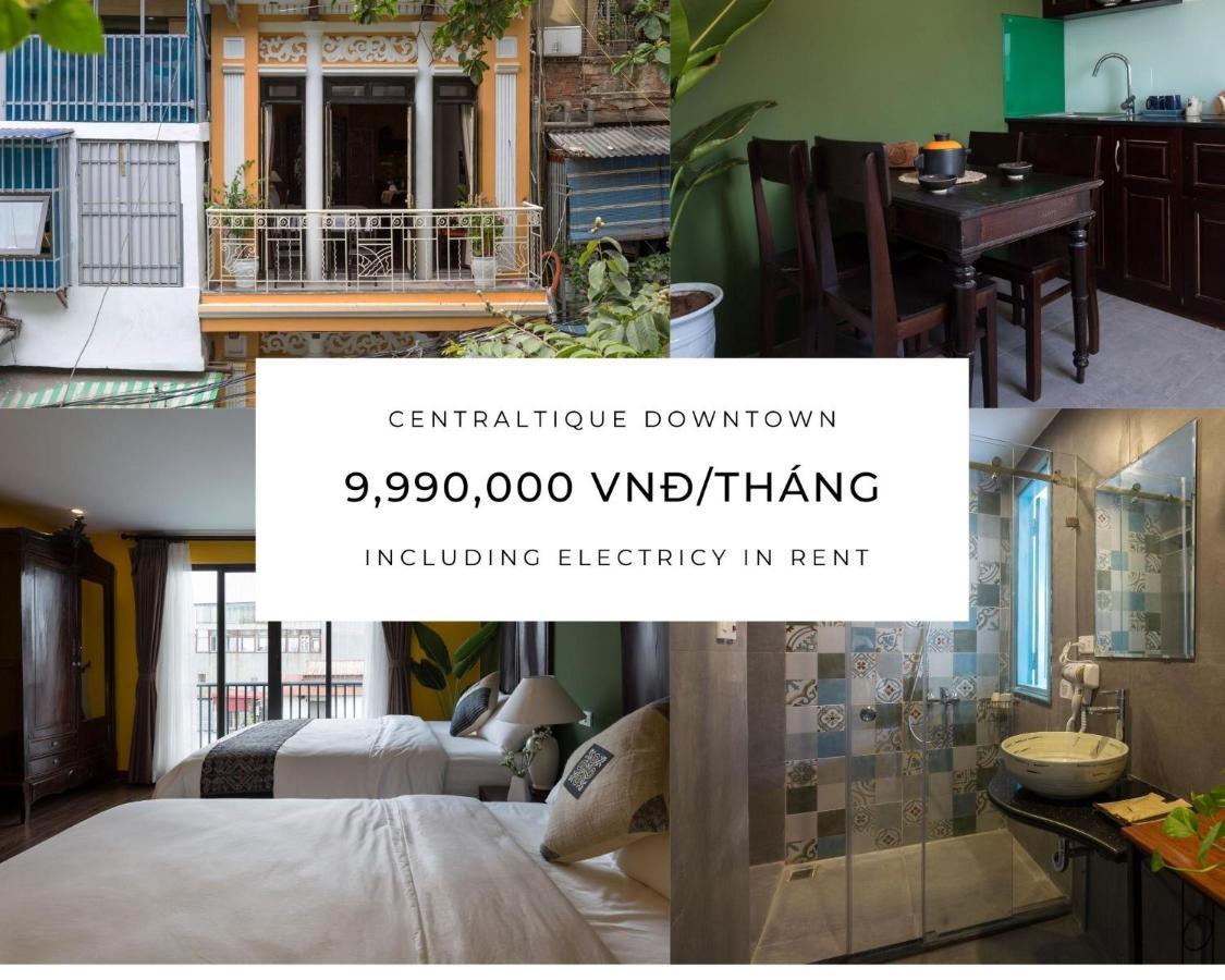 Centraltique Downtown - Bespoke Colonial House Near Hoan Kiem Lake Hanoi Eksteriør billede