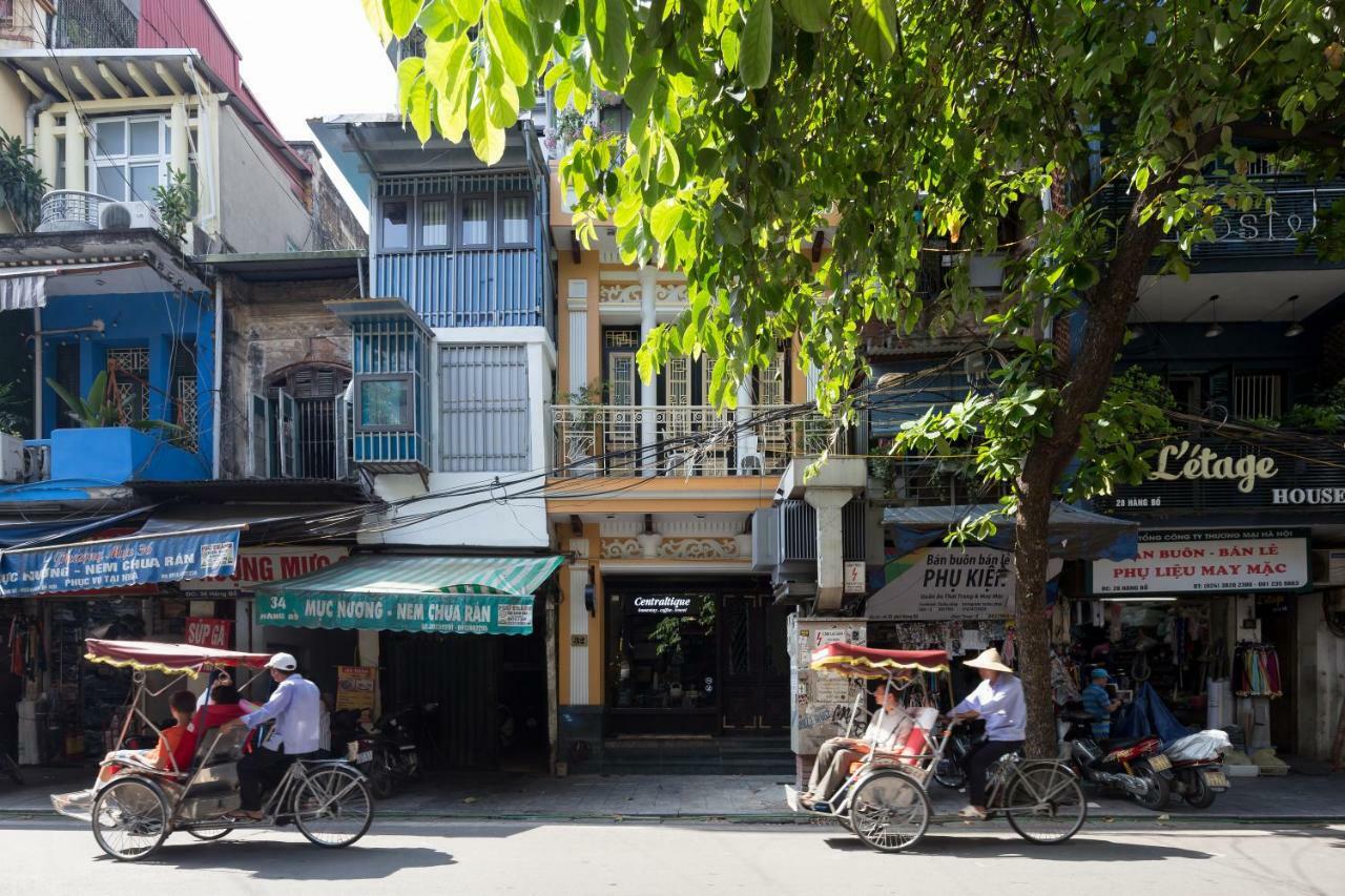 Centraltique Downtown - Bespoke Colonial House Near Hoan Kiem Lake Hanoi Eksteriør billede