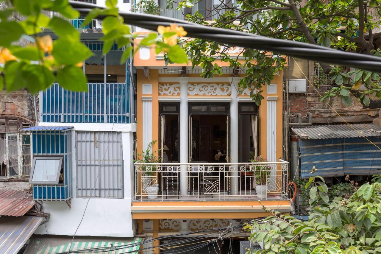 Centraltique Downtown - Bespoke Colonial House Near Hoan Kiem Lake Hanoi Eksteriør billede